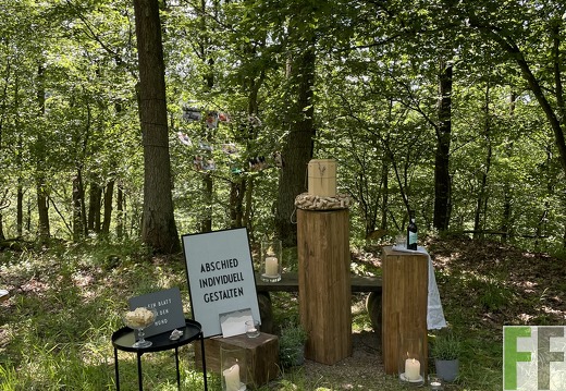 Waldfriedhof Eifel, Waldführung
