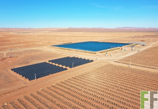Solar und Wasser neben den OASE Gebieten