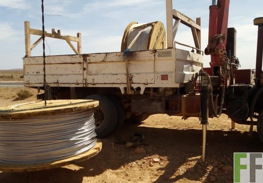 Arbeiten an den Feldern