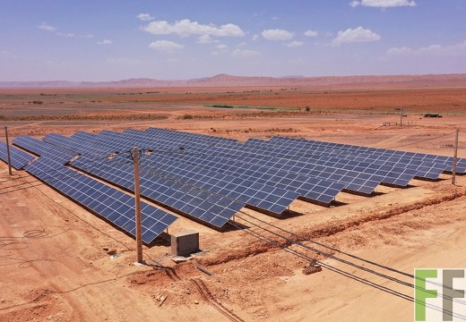 Solaranlage in Marokko