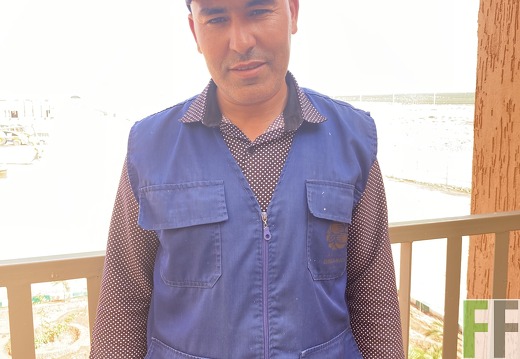 Hafid Ouzemmou (Verantwortlicher Phytosanitär) Oase 1 2022