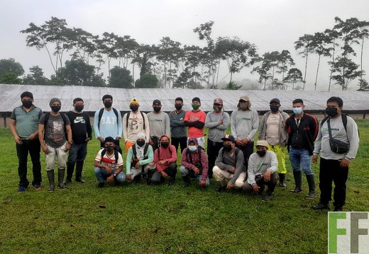 Mitarbeiter der Finca Sisa