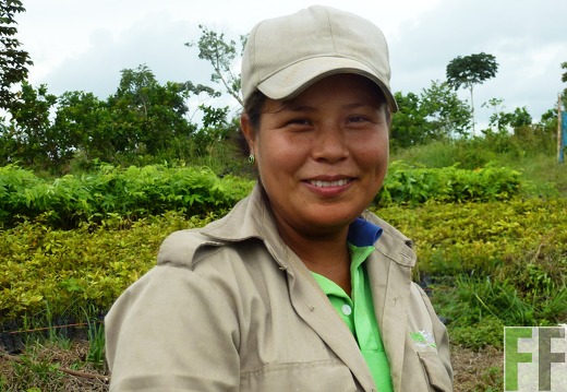 Mitarbeiterin Baumschule